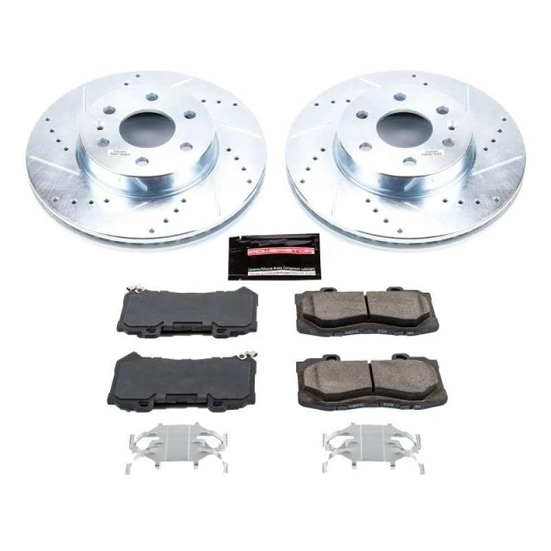 Power Stop Front Z23 Evolution Sport Brake Kit fits 2015-2020 Chevrolet Colorado / 2017-2020 Chevrolet Colorado ZR2 / 2015...