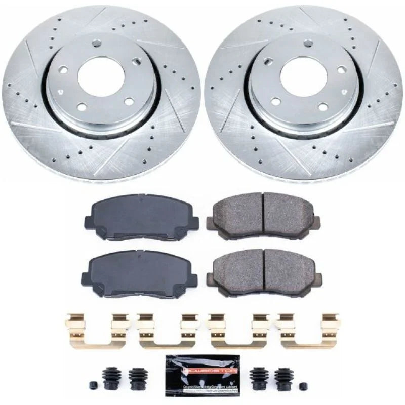 Power Stop Front Z23 Evolution Sport Brake Kit fits 2016-2024 Mazda Cx-5 - Main Product View