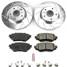 Load image into Gallery viewer, Power Stop Front Z23 Evolution Sport Brake Kit fits 2017-2018 Mazda 3 Grand Touring - Main Product View