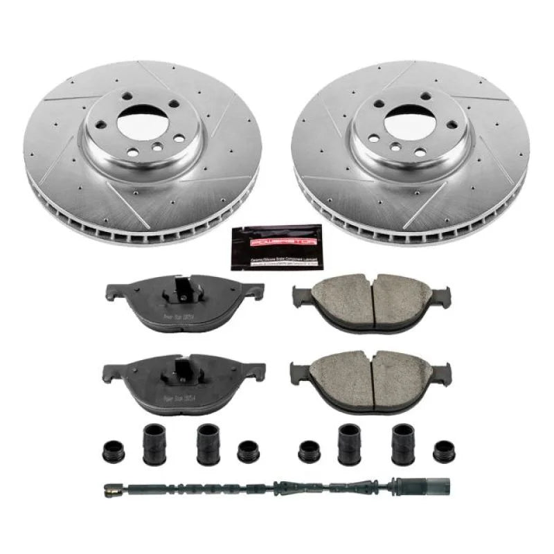 Power Stop Front Z23 Evolution Sport Brake Kit fits BMW 535I / 2010-2017 BMW 535I GT / 2011-2017 BMW 535I GT xDrive / 2011...