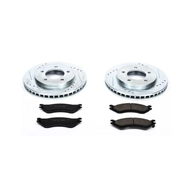 Power Stop Front Z23 Evolution Sport Brake Kit fits Ford Expedition / 1997-2002 Ford Expedition Eddie Bauer / 1998-2002 Li...