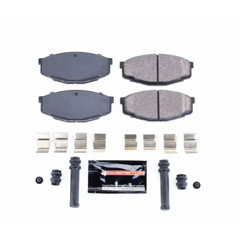 Power Stop Front Z23 Evolution Sport Brake Pads w/Hardware fits 1981-1995 Toyota Cressida / Pickup - Main Product View