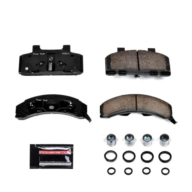 Power Stop Front Z23 Evolution Sport Brake Pads w/Hardware fits 1982-1996 Buick Century / Cadillac / Chevrolet - Main Prod...
