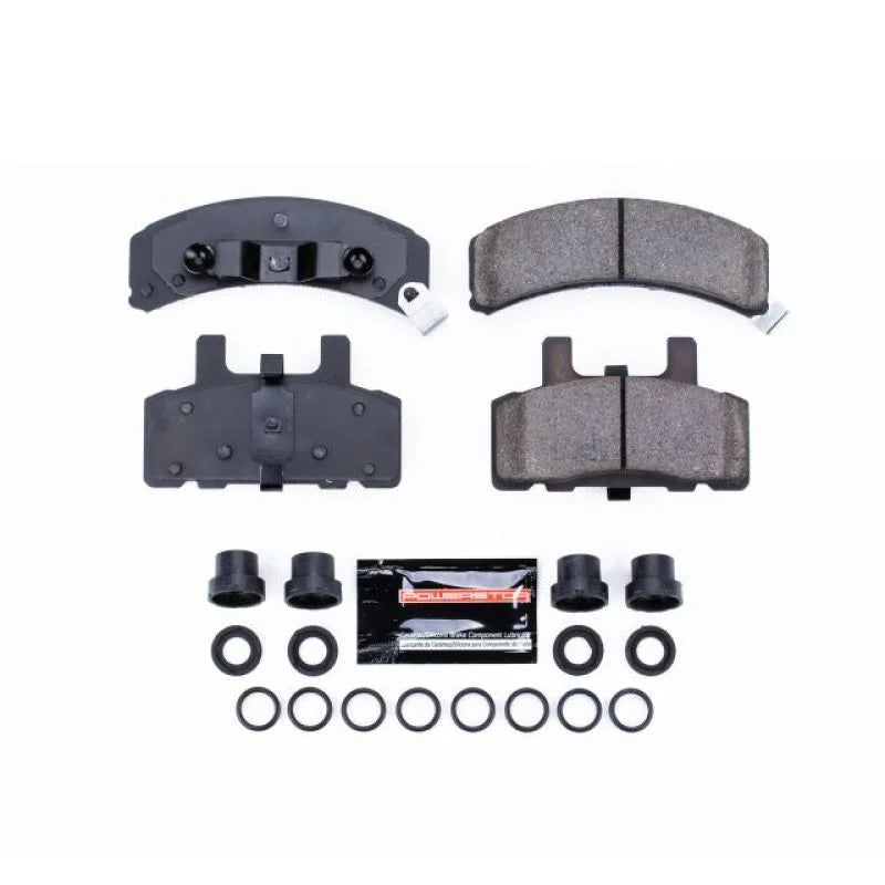 Power Stop Front Z23 Evolution Sport Brake Pads w/Hardware fits 1988-2002 Cadillac / Chevrolet / Dodge - Main Product View