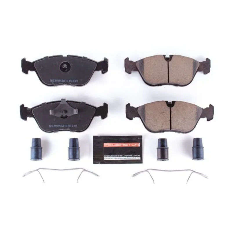 Power Stop Front Z23 Evolution Sport Brake Pads w/Hardware fits 1993-1997 Volvo 850 / 1998-2004 Volvo C70 / 1998-2000 Volv...