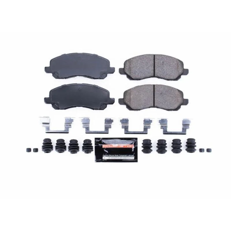 Power Stop Front Z23 Evolution Sport Brake Pads w/Hardware fits 2001-2024 Chrysler / Dodge / Jeep - Main Product View
