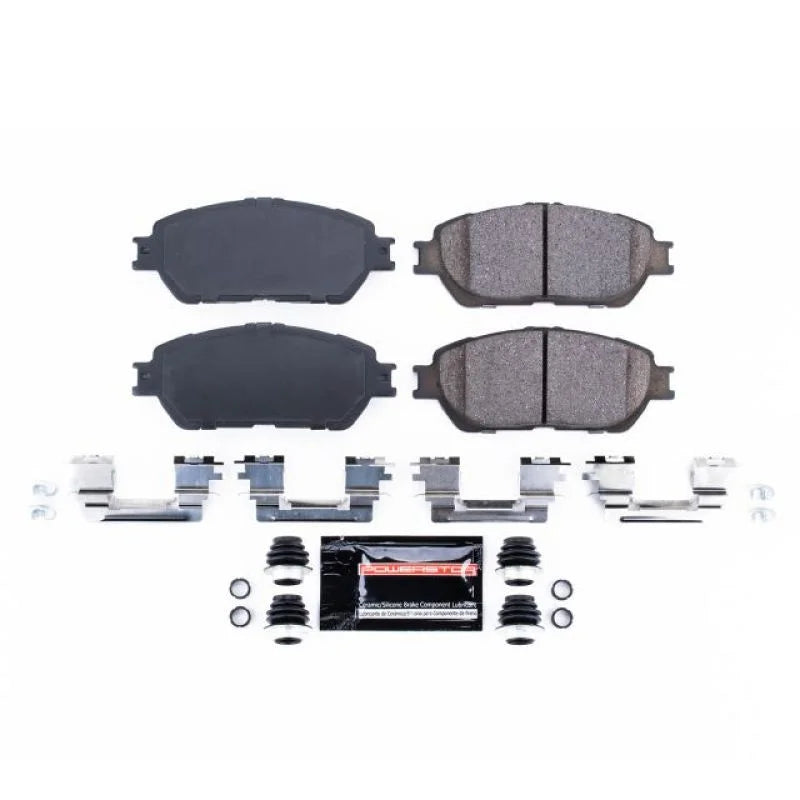 Power Stop Front Z23 Evolution Sport Brake Pads w/Hardware fits 2005-2007 Toyota Avalon / 2005-2006 Toyota Camry / 2004-20...