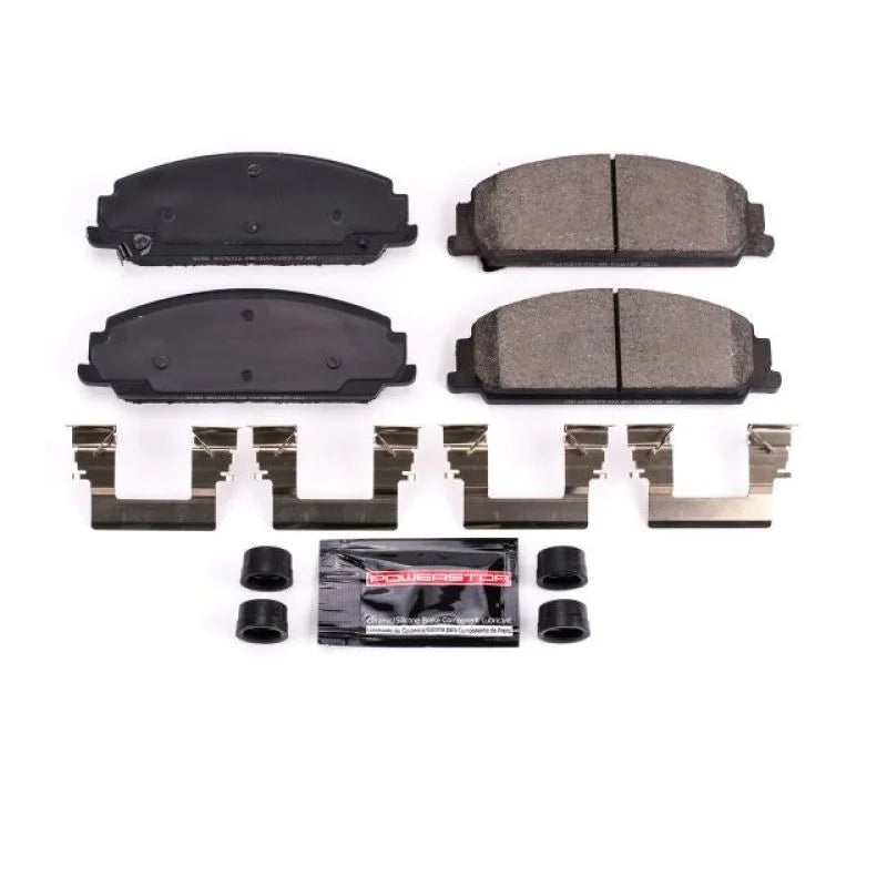 Power Stop Front Z23 Evolution Sport Brake Pads w/Hardware fits 2008-2009 Pontiac G8 - Main Product View