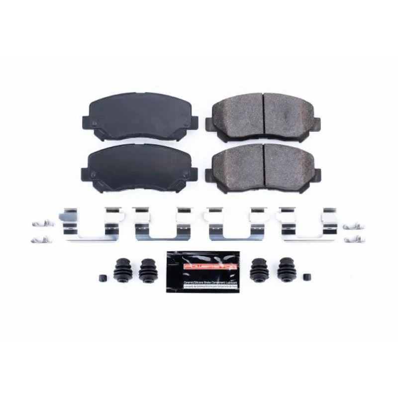 Power Stop Front Z23 Evolution Sport Brake Pads w/Hardware fits 2015-2017 Chrysler 200 / 2015-2017 Chrysler 200 C / 2013-2...