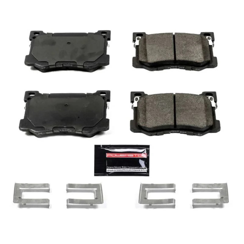 Power Stop Front Z23 Evolution Sport Brake Pads w/Hardware fits 2017-2020 Genesis G80 3.8 / 2018-2020 Genesis G80 SPORT / ...
