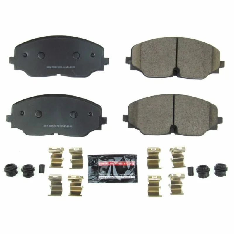 Power Stop Front Z23 Evolution Sport Brake Pads w/Hardware fits 2018-2024 Volkswagen Atlas / Atlas Cross SPORT - Main Prod...