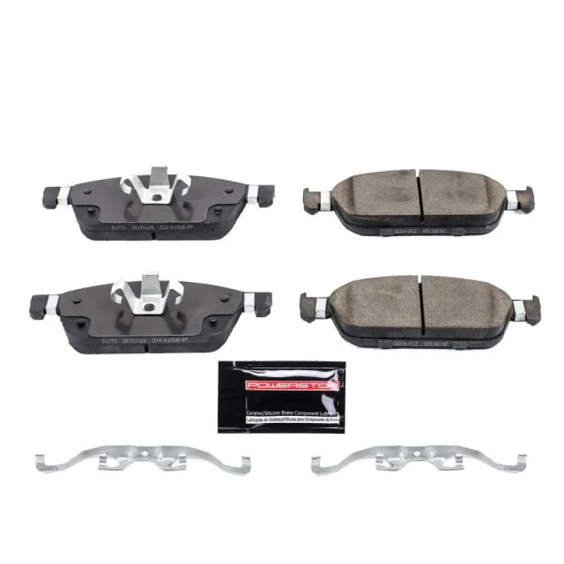 Power Stop Front Z23 Evolution Sport Brake Pads w/Hardware fits Ford Focus / 2015-2018 Ford Focus ST / 2015-2019 Lincoln M...