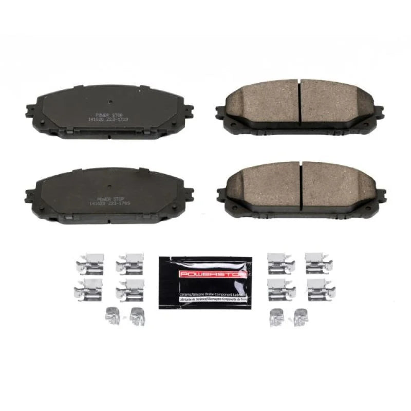 Power Stop Front Z23 Evolution Sport Brake Pads w/Hardware fits Jeep Cherokee / 2014-2015 Jeep Cherokee Latitude - Main Pr...
