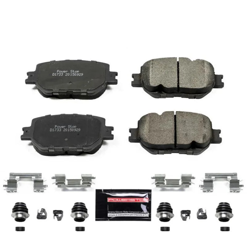 Power Stop Front Z23 Evolution Sport Brake Pads w/Hardware fits Lexus IS250 / 2014-2015 Lexus IS250 / 2015 Lexus IS250 F S...