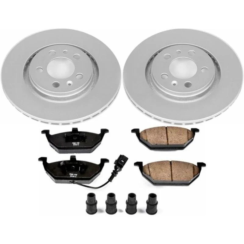 Power Stop Front Z23 Evolution Sport Coated Brake Kit fits 1999-2006 Volkswagen Beetle / 1999-2006 Volkswagen Golf / 1999-...