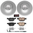 Load image into Gallery viewer, Power Stop Front Z23 Evolution Sport Coated Brake Kit fits 2007-2008 BMW X5 3.0SI / 2009-2010 BMW X5 XDRIVE30I / BMW X5 - ...