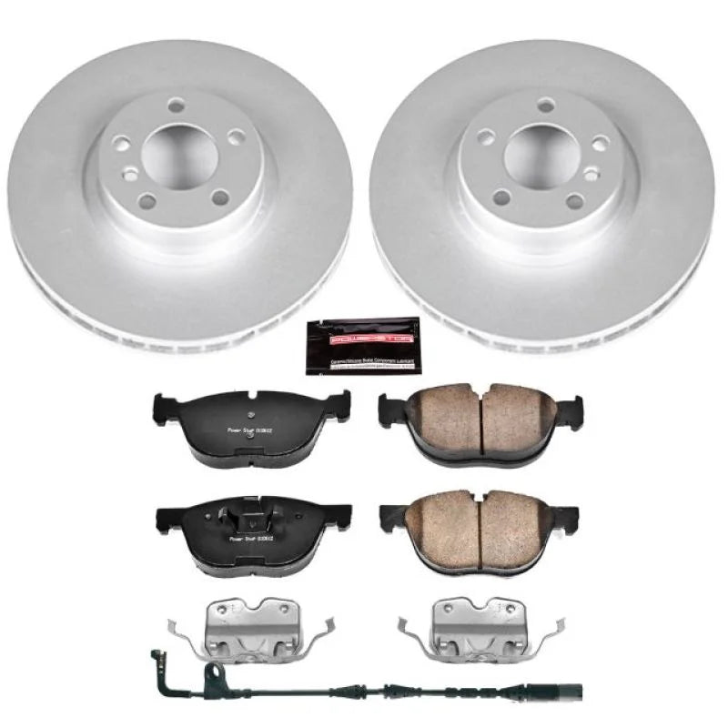 Power Stop Front Z23 Evolution Sport Coated Brake Kit fits 2007-2010 BMW X5 / X6 - Main Product View
