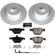 Load image into Gallery viewer, Power Stop Front Z23 Evolution Sport Coated Brake Kit fits 2008-2010 BMW 535I / 2004-2005 BMW 545I / 2006-2010 BMW 550I / ...