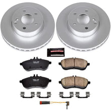 Load image into Gallery viewer, Power Stop Front Z23 Evolution Sport Coated Brake Kit fits 2012-2015 Mercedes-Benz C250 / 2008-2012 Mercedes-Benz C300 / 2...