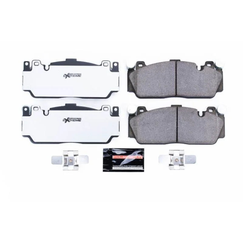 Power Stop Front Z26 Extreme Street Brake Pads w/Hardware fits 2019-2021 BMW M2 / BMW M3 / 2013-2016 BMW M5 / 2012-2018 BM...