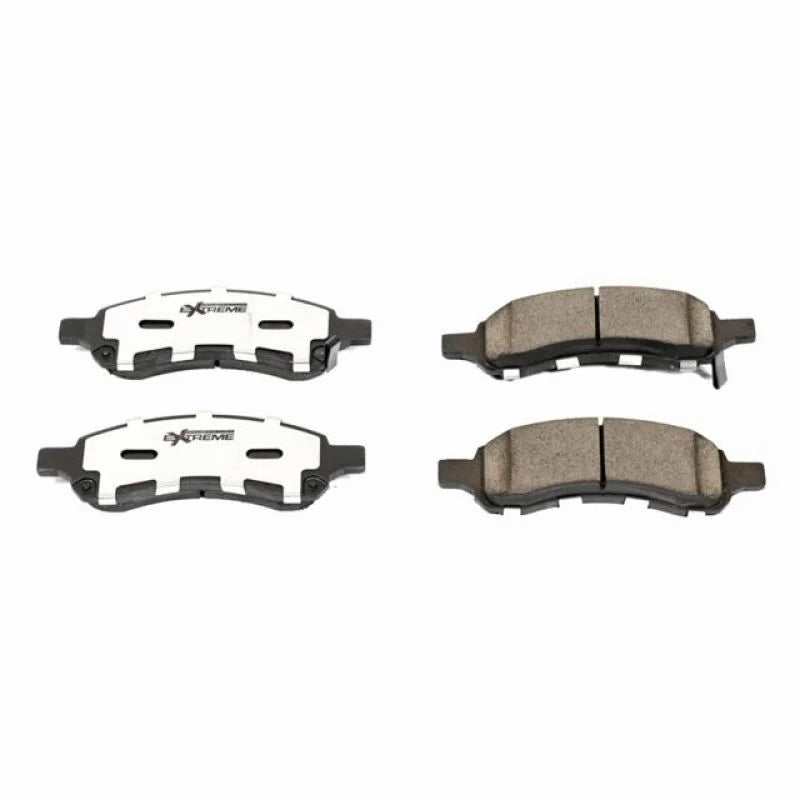 Power Stop Front Z26 Extreme Street Brake Pads w/Hardware fits Buick Rainier / 2006 2007 Buick Rainier Cxl / 2009-2012 Che...