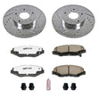 Load image into Gallery viewer, Power Stop Front Z26 Street Brake Kit fits 2014 2015 Acura ILX / 2003 2004 Honda Accord DX / 2003-2007 Honda Accord EX / 2...