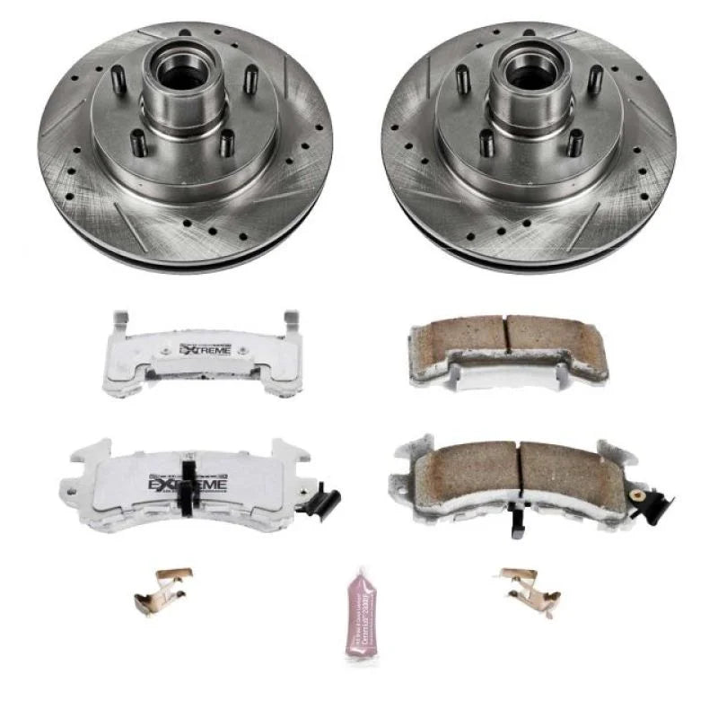 Power Stop Front Z26 Street Warrior Brake Kit fits 1982-1995 Buick / Chevrolet / GMC - Main Product View