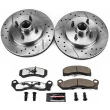 Load image into Gallery viewer, Power Stop Front Z26 Street Warrior Brake Kit fits 1987-1993 Ford Mustang GT - Main Product View