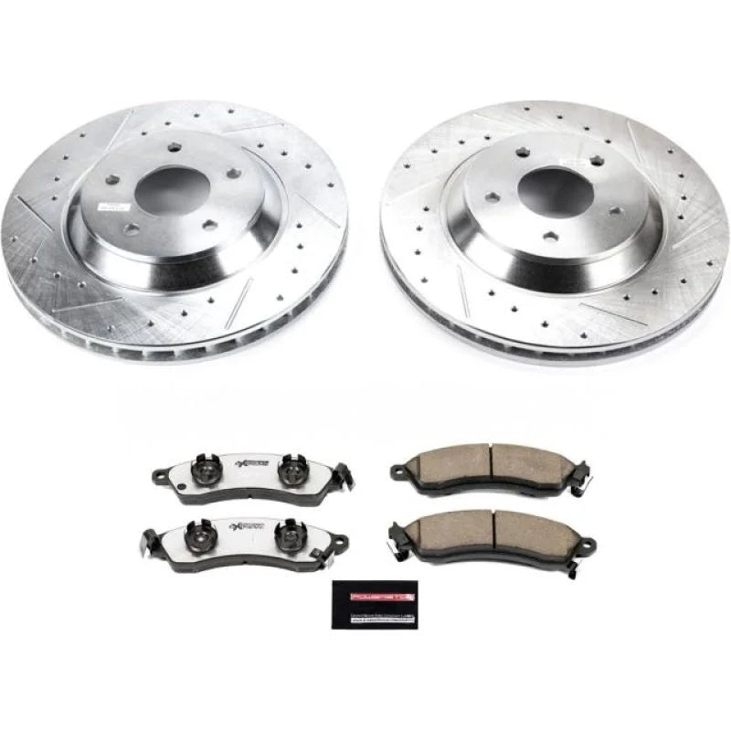 Power Stop Front Z26 Street Warrior Brake Kit fits 1988-1996 Chevrolet Corvette - Main Product View