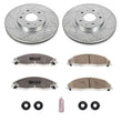 Load image into Gallery viewer, Power Stop Front Z26 Street Warrior Brake Kit fits 2003-2007 Cadillac CTS / 2003 Cadillac CTS Luxury - Main Product View