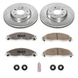 Load image into Gallery viewer, Power Stop Front Z26 Street Warrior Brake Kit fits 2003-2008 Cadillac CTS / STS - Main Product View