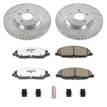 Load image into Gallery viewer, Power Stop Front Z26 Street Warrior Brake Kit fits 2005-2010 Ford Mustang - Main Product View