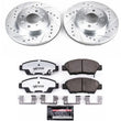 Load image into Gallery viewer, Power Stop Front Z26 Street Warrior Brake Kit fits 2009-2013 Honda Fit - Main Product View