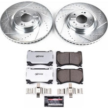 Load image into Gallery viewer, Power Stop Front Z26 Street Warrior Brake Kit fits 2012-2014 Hyundai Genesis 3.8 / 2009-2011 Hyundai Genesis 4.6 - Main Pr...