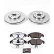 Load image into Gallery viewer, Power Stop Front Z26 Street Warrior Brake Kit fits 2012-2016 Audi A4 / 2011-2016 Audi A4 Quattro / 2012-2014 Audi A5 / 201...