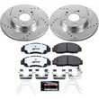 Load image into Gallery viewer, Power Stop Front Z26 Street Warrior Brake Kit fits Honda Civic / 2012 Honda Civic GX / 2013-2015 Honda Civic Natural Gas - Main Product Vie...