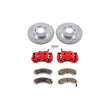 Load image into Gallery viewer, Power Stop Front Z26 Street Warrior Brake Kit w/Calipers fits 1997-2004 Mitsubishi Diamante / 2000 Mitsubishi Eclipse / 19...