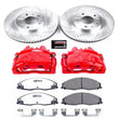 Load image into Gallery viewer, Power Stop Front Z26 Street Warrior Brake Kit w/Calipers fits 2003-2007 Cadillac CTS / 2003 Cadillac CTS Luxury