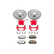 Load image into Gallery viewer, Power Stop Front Z26 Street Warrior Brake Kit w/Calipers fits 2006-2009 Pontiac Solstice / 2007-2009 Pontiac Solstice GXP ...