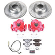 Load image into Gallery viewer, Power Stop Front Z26 Street Warrior Brake Kit w/Calipers fits 2008-2010 BMW 328I / 2009 BMW 328I xDrive / 2008 BMW 328XI