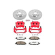 Load image into Gallery viewer, Power Stop Front Z26 Street Warrior Brake Kit w/Calipers fits 2011-2014 Ford Mustang / 2013-2014 Ford Mustang GT