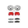 Load image into Gallery viewer, Power Stop Front Z26 Street Warrior Brake Kit w/Calipers fits 2013-2014 Ford Mustang / 2011-2014 Ford Mustang GT