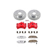 Load image into Gallery viewer, Power Stop Front Z26 Street Warrior Brake Kit w/Calipers fits Acura CL / 1998 Acura CL / 1998-1999 Acura CL Premium