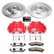 Load image into Gallery viewer, Power Stop Front Z26 Street Warrior Brake Kit w/Calipers fits Ford Mustang / 1994-1998 Ford Mustang SVT Cobra