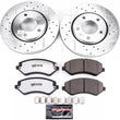 Load image into Gallery viewer, Power Stop Front Z36 &amp; Tow Brake Kit fits 2003-2007 Chrysler Town &amp; / 2001 2002 Chrysler Voyager / 2001-2003 Chrysler Voya...