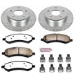 Load image into Gallery viewer, Power Stop Front Z36 &amp; Tow Brake Kit fits 2005-2010 Dodge Dakota / 2006 2007 Mitsubishi Raider Durocross / 2006-2009 Mitsu...