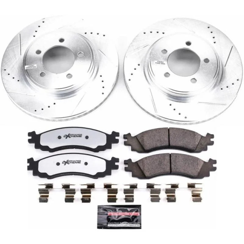 Power Stop Front Z36 & Tow Brake Kit fits 2006-2010 Ford Explorer Eddie / 2006 Ford Explorer / 2007-2010 Ford Explorer SPO...