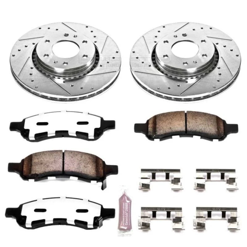 Power Stop Front Z36 & Tow Brake Kit fits Buick Rainier / 2006 2007 Buick Rainier Cxl / 2008 Chevrolet TrailBlazer / 2006 ...