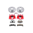 Load image into Gallery viewer, Power Stop Front Z36 &amp; Tow Brake Kit w/Calipers fits 1999 2000 Cadillac Escalade / 1992-1994 Chevrolet Blazer / 1988-1999 ...