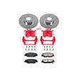 Load image into Gallery viewer, Power Stop Front Z36 &amp; Tow Brake Kit w/Calipers fits 2014 2015 Acura ILX / 2003-2005 Honda Accord DX / 2003-2007 Honda Acc...